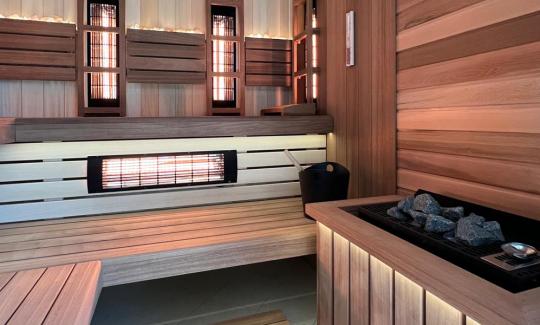 Sauna combi max sauna sucha/mokra/infrared